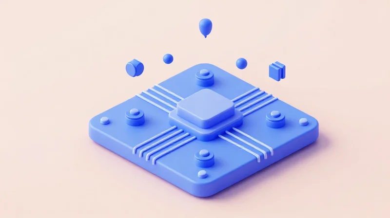Scalability and DFM: Design for Manufacturing Success A conceptual 3D render of modular design units coming together to form a highly efficient optical PCBA, representing DFM success.