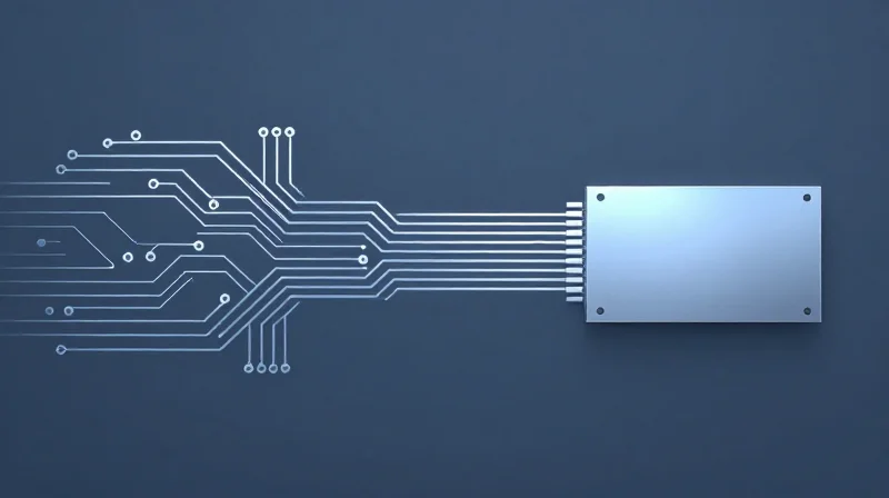 DFM: Bridging the Gap Between Prototype and Mass Production Conceptual visualization of a circuit prototype evolving into a structured mass-produced component