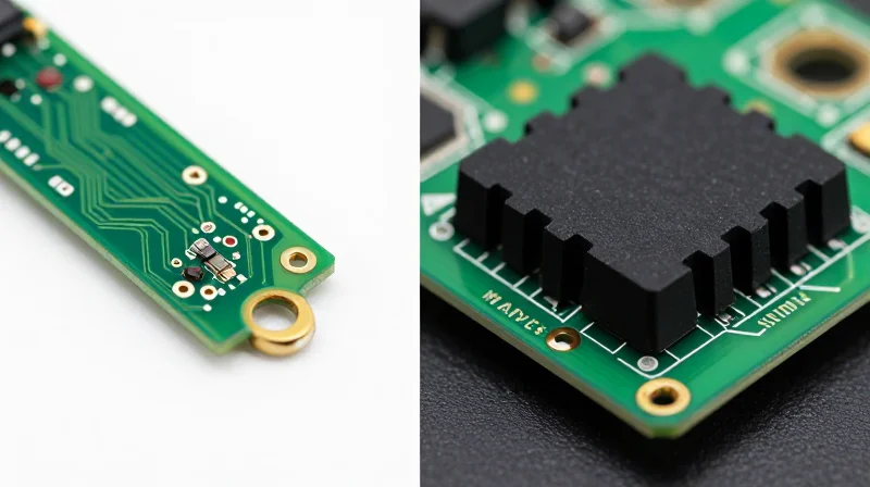 Defining the Industrial Requirement: Beyond Consumer Grade Comparison of a fragile consumer electronic PCB and a rugged, hardened industrial IoT PCB side-by-side