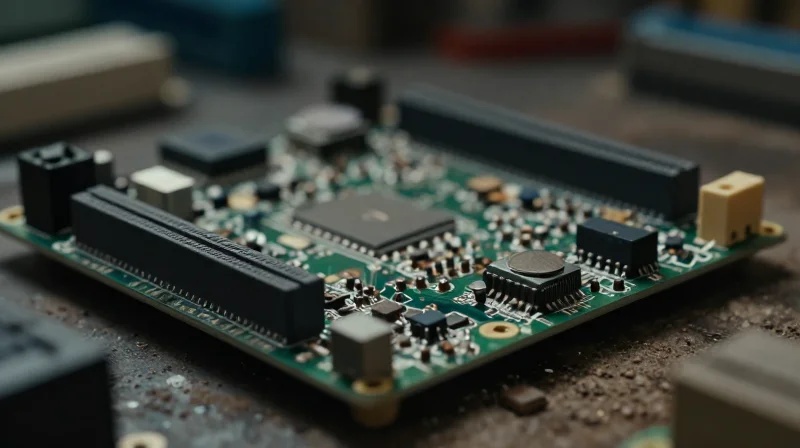The Hidden Expense: Why Standard Gateway Hardware Fails at Scale A close-up of a consumer-grade electronic device failing in a rugged industrial environment