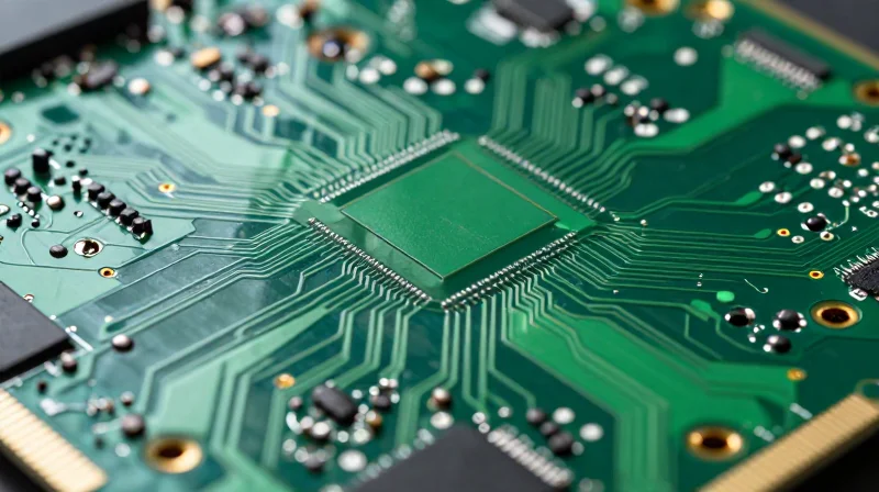 Engineering for Longevity: The Impact of Signal Integrity Abstract visualization of signal paths on a printed circuit board