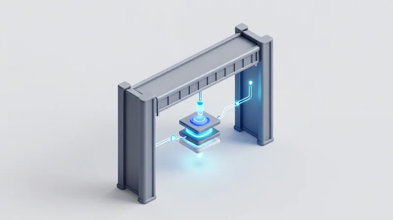 Maximizing Operational Efficiency Through Firmware Integration Conceptual 3D visualization of hardware and software integration