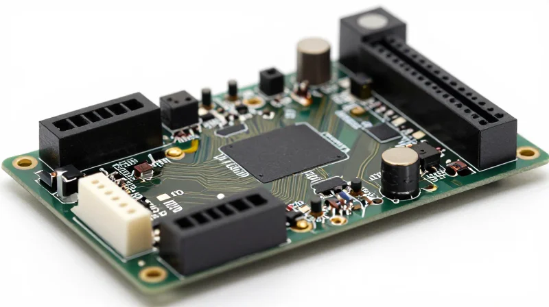 Hardware Design Flexibility as a Competitive Edge Close up view of a modular industrial electronics board