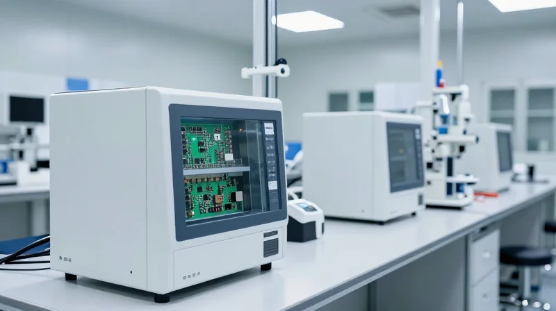 Conducting a Facility Audit and Process Validation A cleanroom environment for high-precision PCB manufacturing showing professional equipment.