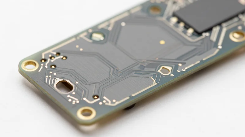 Why Teflon Stands Apart for RF Applications Close-up of a high-precision PTFE Teflon PCB board