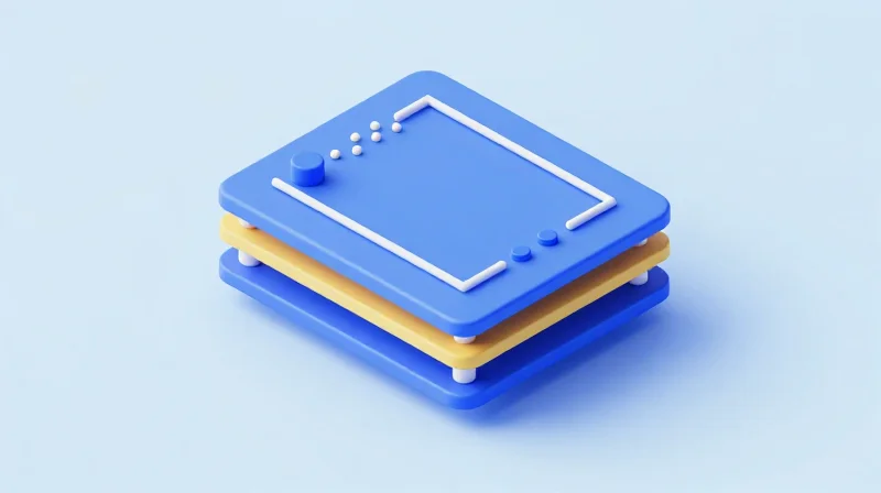 Optimizing Via Transitions and Backdrilling Isometric view of a via structure in a multi-layer PCB stack-up