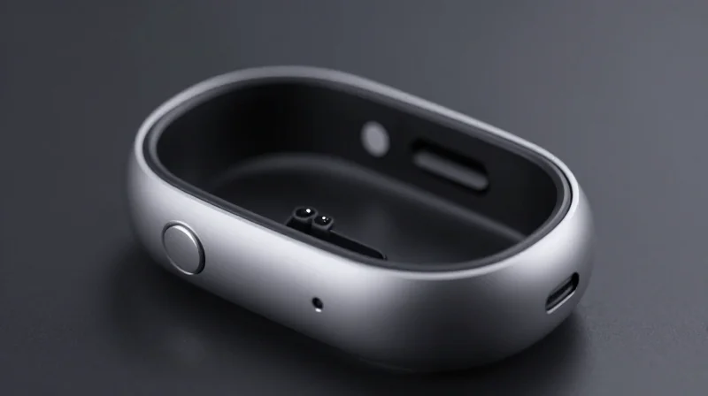 Case Study: Achieving 30% Footprint Reduction in Wearable Tech Conceptual 3D representation showing the shrinking footprint of a wearable device component.