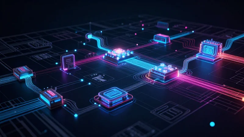 Accelerating Time-to-Market: The Design-to-Prototype Pipeline Conceptual representation of a streamlined development workflow for high-tech electronics.