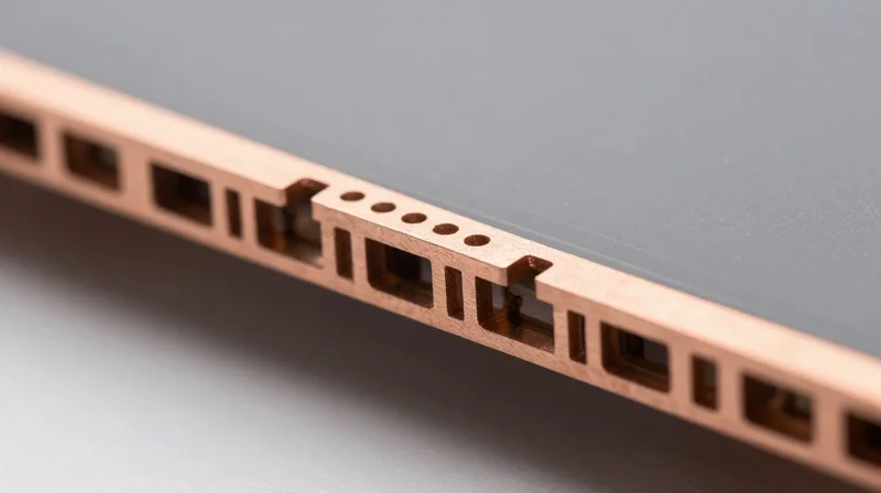 Best Practices for Impedance Testing and Coupons Professional PCB test coupons on a board perimeter
