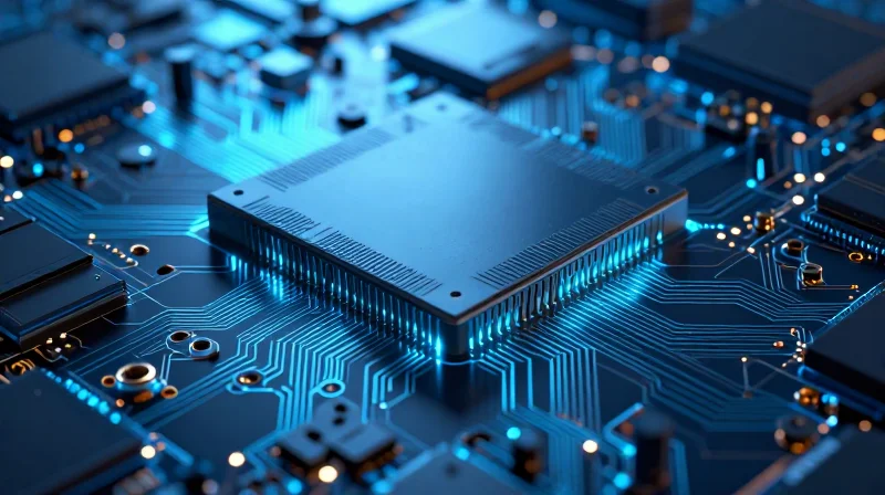 The Rise of High-Density Interconnect (HDI) Architecture Modern High-Density Interconnect PCB board with dense micro-vias