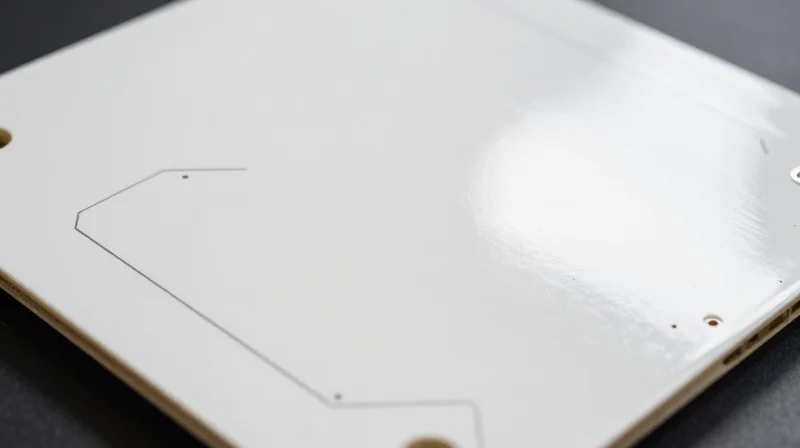 Surface Finish Options for Enhanced Light Reflection High-reflection surface of a ceramic PCB with LED chip components