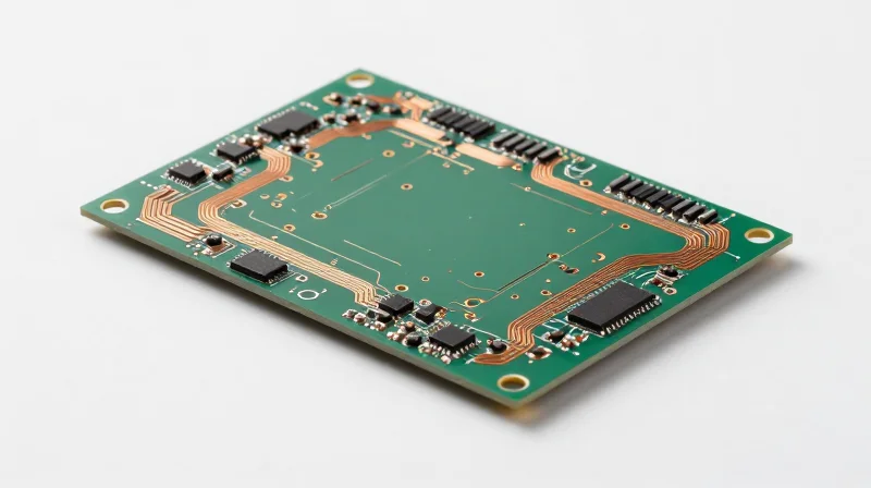 Diving Into Rogers 4350B: The Flame-Retardant Workhorse Industrial high frequency PCB board shot in studio