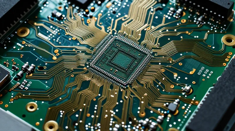 Analyzing Rogers 4003C: Prioritizing Electrical Performance High tech circuit board close up representing signal integrity