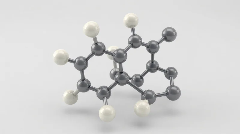 The Hydrocarbon Advantage: Why Material Composition Matters Conceptual 3D visualization of a molecular hydrocarbon-ceramic structure, showing interlocking grid patterns and material density.