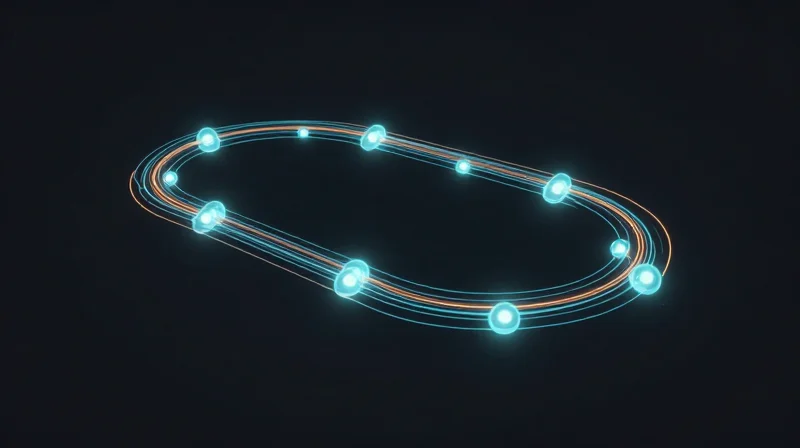 The Foundation: Integrating DFM Early in the Product Lifecycle Conceptual diagram showing the early stage of product lifecycle with interconnected nodes and glowing pathways