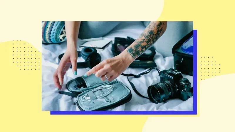 A technician performing a maintenance check on a professional camera lens