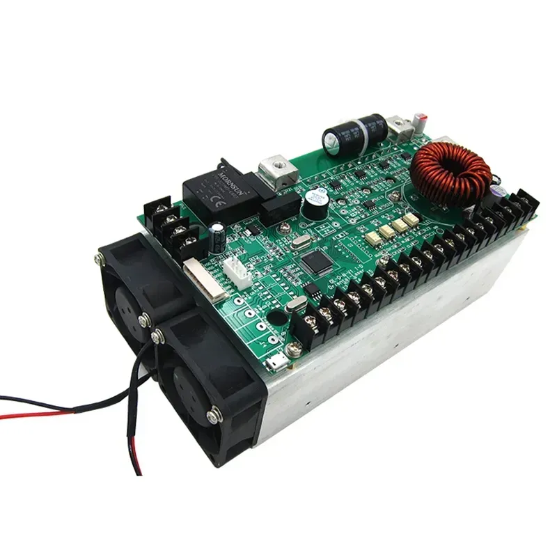 A close-up view of a PCB board for a beauty device
