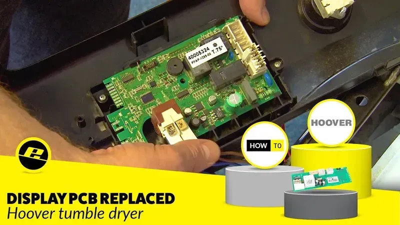 An inside view of a PCB dryer machine