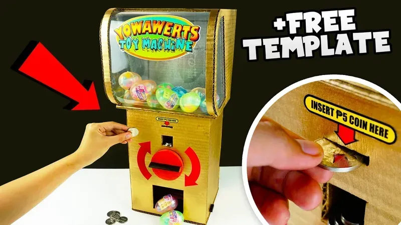Gashapon machine project showcase