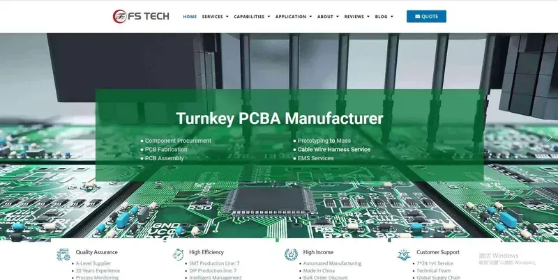 PCBA supply chain in Shenzhen