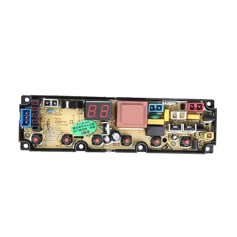 A washing machine control board PCB.