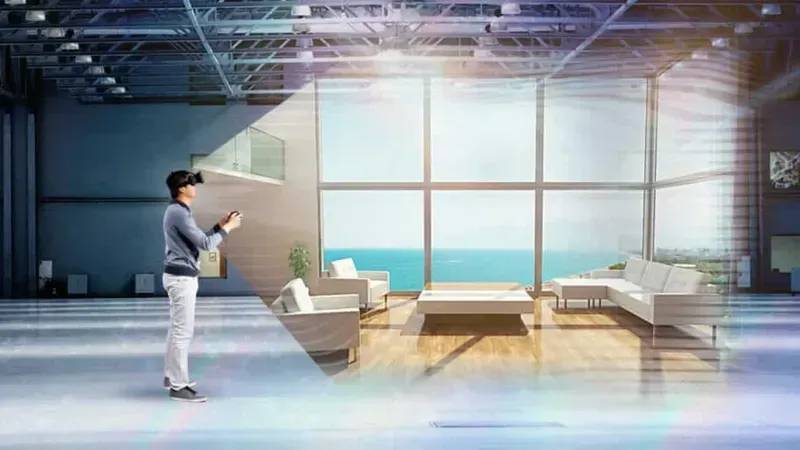 Architectural visualization VR application