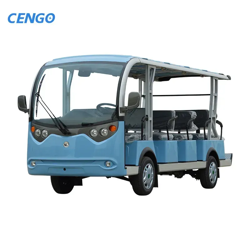 Core components of a shared sightseeing vehicle