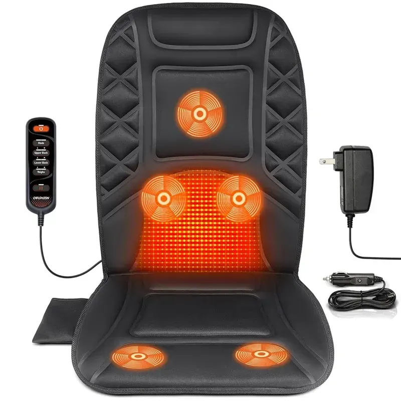 A shared car massage cushion providing comfort