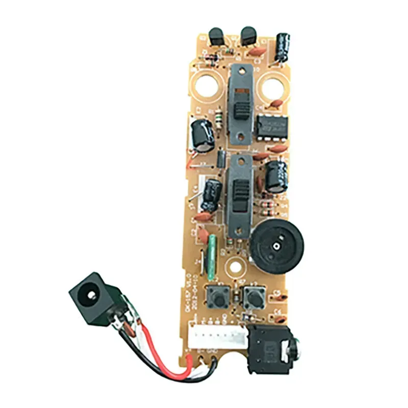 PCB inside a massage pillow
