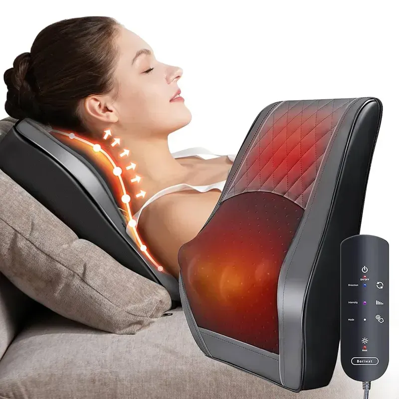 Control system components inside a smart massage pillow