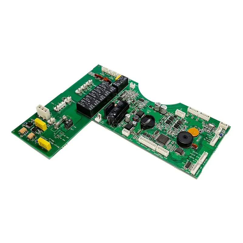 A PCB prototype for a medical device.