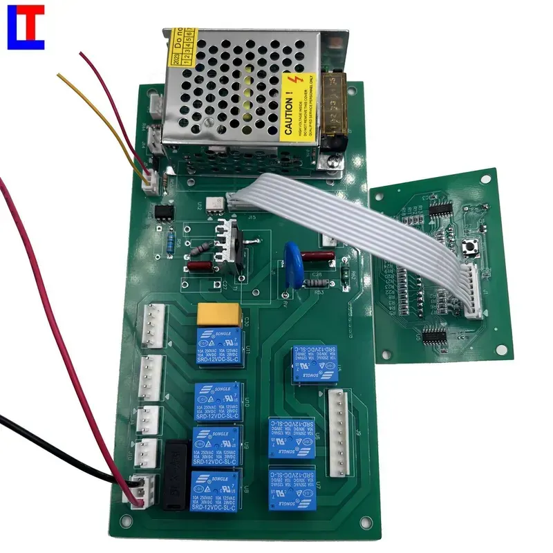 Internal PCB of a car wash machine