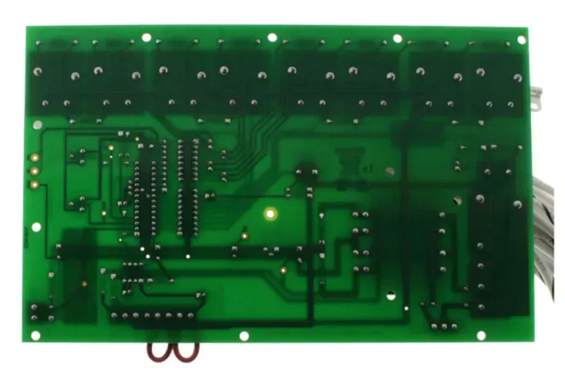A PCB board inside an electric boiler