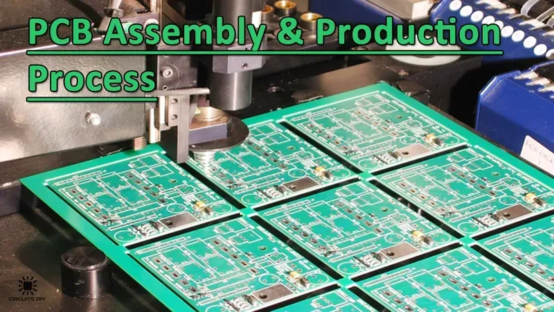 Manufacturing and assembly line for PCBs