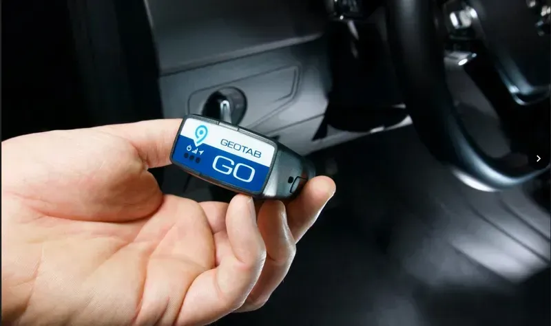 A secure payment terminal in a shared car