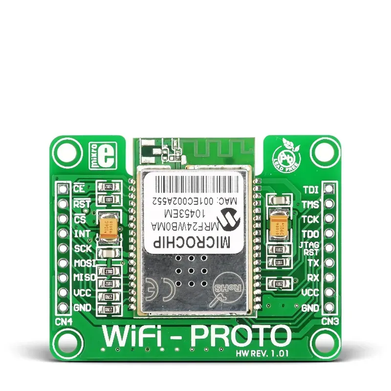 A WIFI module prototype board