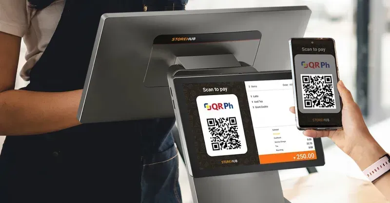 Scan-to-pay on a retail POS system