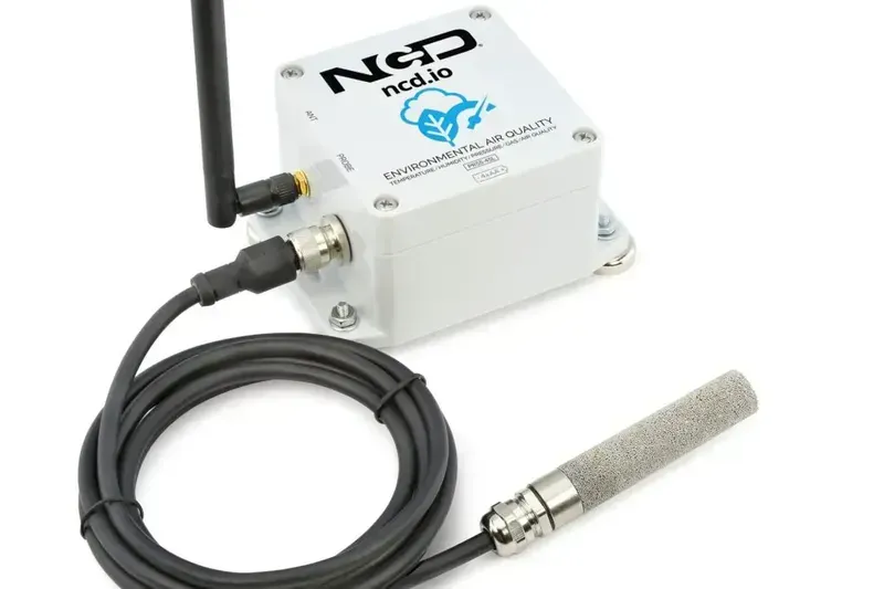 A high-performance industrial IoT sensor used in smart systems