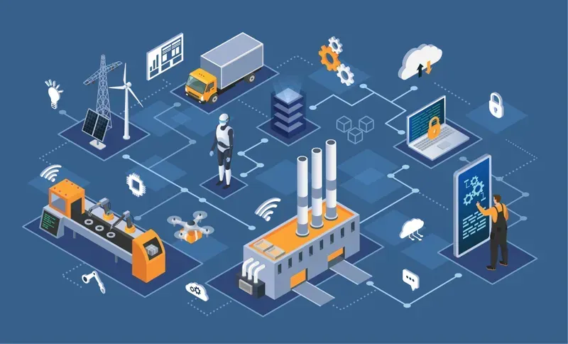 IoT-enabled logistics in a smart factory