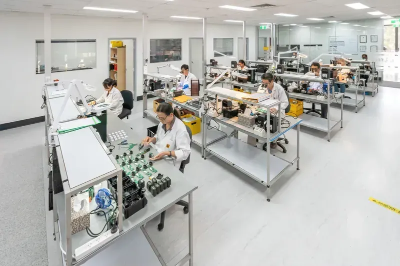 Inside a PCB manufacturing workshop