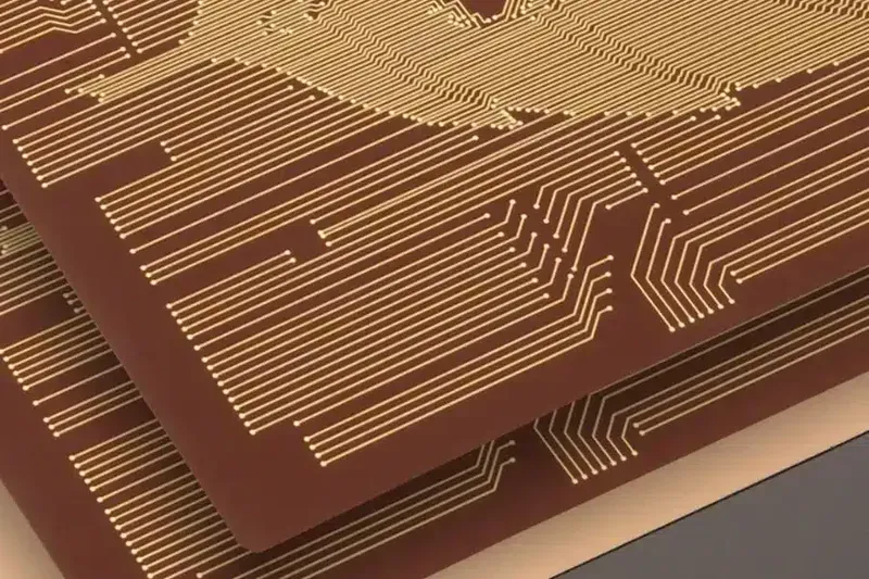 A close-up view of a High Tg laminate