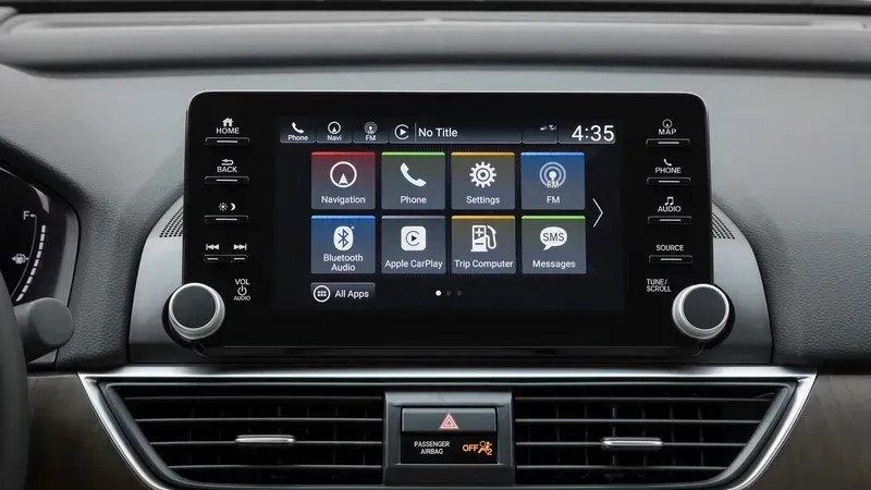 Car infotainment system display