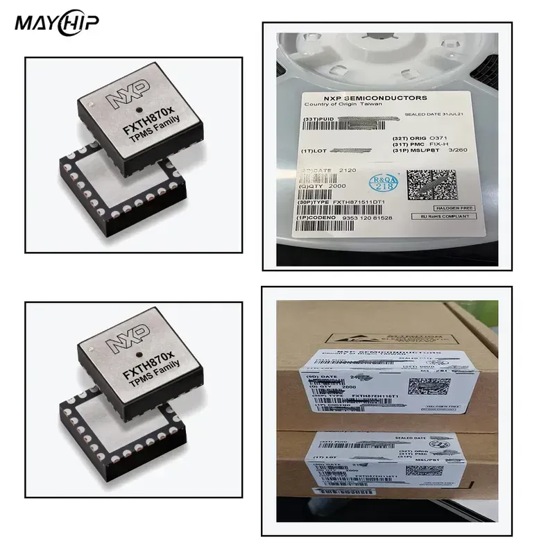 Various stages of TPMS PCB production
