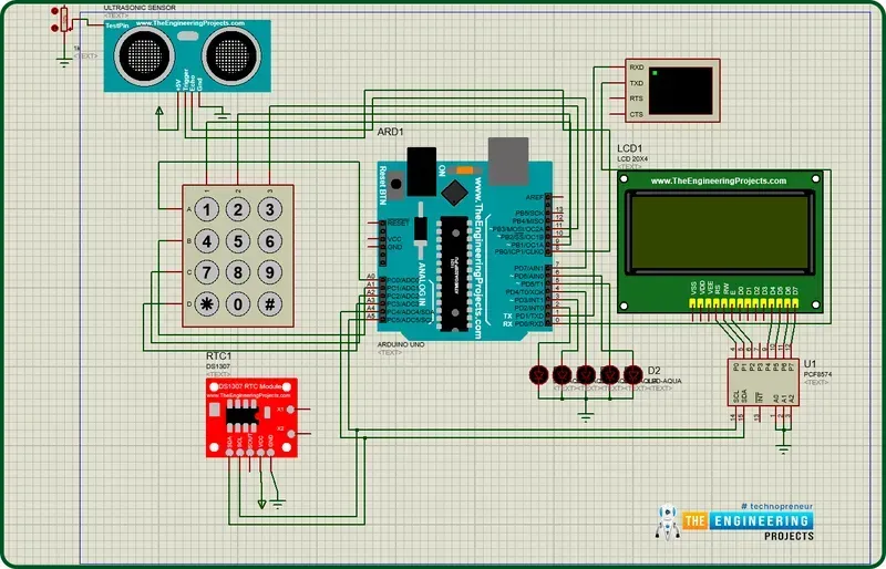 Automatic parking PCB design