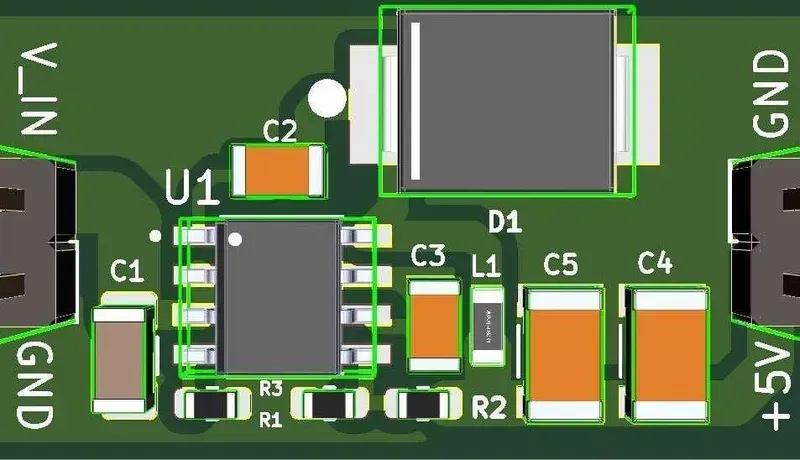 High current routing on a PCB
