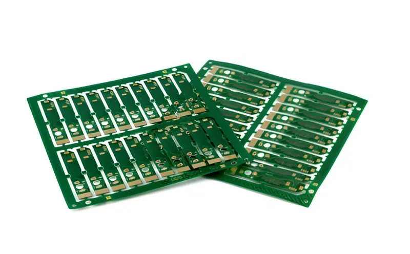 A sample of high Tg laminate PCB material