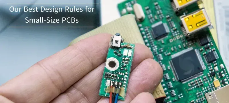 A compact circuit board with integrated components