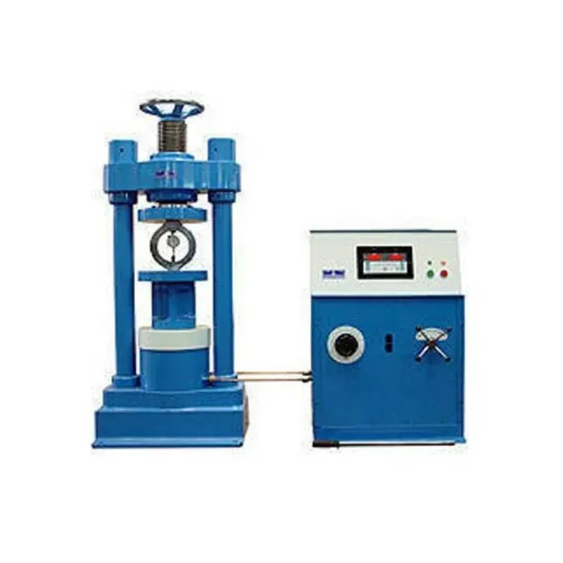 Technician operating quality control testing equipment for electronics
