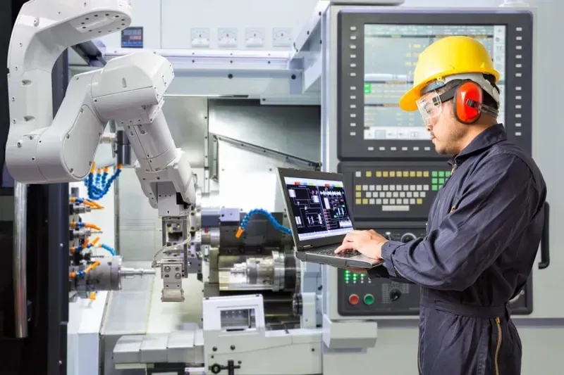 Industrial automation equipment with VFD