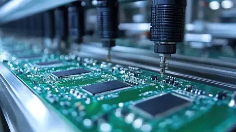 PCB board operating in an extreme industrial environment